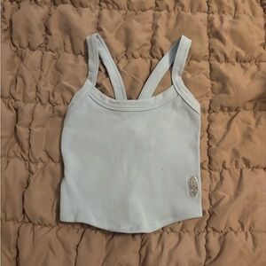FP Movement by Free People Light Blue Crop Top xs